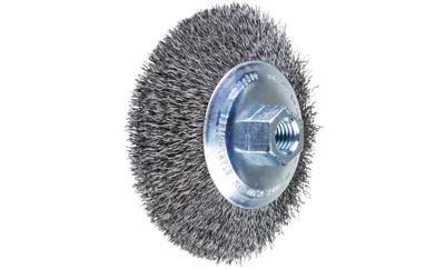 PFERD TOOLS Schijfborstel ongetordeerd KBU Ø 115 x 10 mm M14 staaldraad-Ø 0,35 voor haakse slijpers POS KBU 11510/M14 ST 0,35 43316021 1 stuk(s)