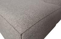 WOOOD Loungebank 'Bean' Links, Melange, kleur Lichtgrijs - thumbnail