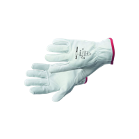 Safe Worker rund lederen chauffeurshandschoenen - Maat 9 - thumbnail