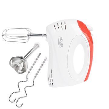 Adler AD 4212 mixer Handmixer Rood, Wit