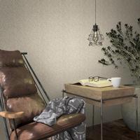 Marburg Loft; The New Textures Book Behang met grove vissengraat print - 59305 - thumbnail