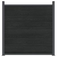 Schuttingpaneel 180x186 cm HKC grijs - thumbnail