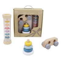 Houten Babyspeelgoed Speelset, Set van 3 - thumbnail