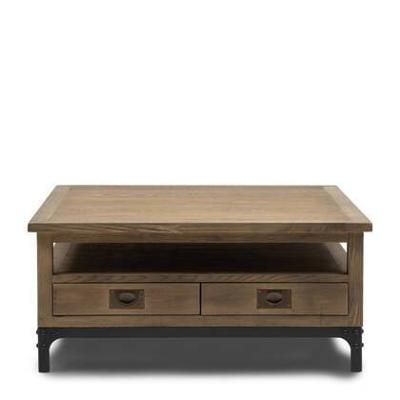 Rivièra Maison Salontafel 'The Hoxton' Essenhout, 90 x 90cm