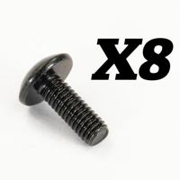 FTX - Rokatan Dome Head Cross Screw M3X8 (FTX10202) - thumbnail