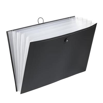 Viquel voorordner, met 6 vakken, ft A3, zwart