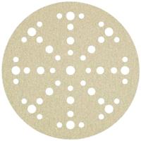 Klingspor Schuurpad met klitbevestiging | GLS 1 150 mm korreling 40 | voor lak korund | Gatenaantal 8 + 1 | 100 stuks - 146978 146978 - thumbnail