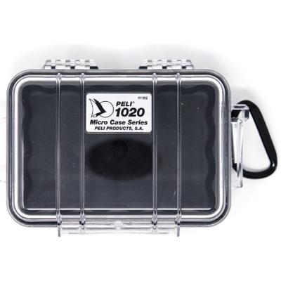 Peli 1020 Micro Beschermkoffer Zwart/Transparant