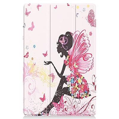 3-Vouw sleepcover hoes - Lenovo Tab P11 Pro - Fee 3-Vouw sleepcover hoes - Lenovo Tab P11 Pro - Fee