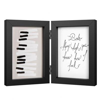 Henzo fotolijst piano tweeluik 13x18cm Henzo fotolijst piano tweeluik 13x18cm
