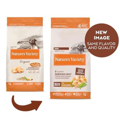 NATURES VARIETY ORIGINAL ADULT MINI CHICKEN 7 KG