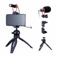 Ulanzi Smartphone vlog KIT: mini-statief, telefoonhouder & microfoon - thumbnail