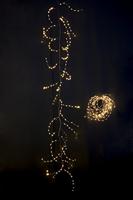 Konstsmide 3365-600 Deurkrans met verlichting Krans Warmwit LED Bruin - thumbnail