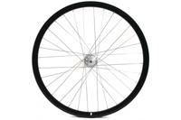 Weinmann DP18 Fixed Gear Voorwiel - Zwart Zilver - thumbnail
