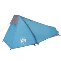 Tunneltent 1-persoons waterdicht blauw - thumbnail
