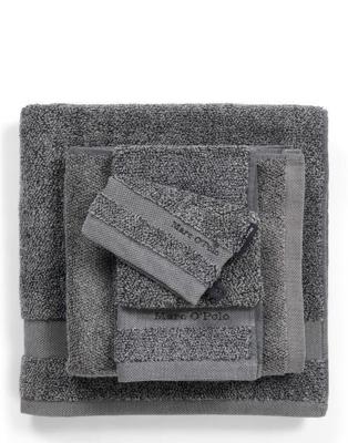 Marc O'Polo Marc O'Polo Melange Washandje Anthracite/Silver 16x22