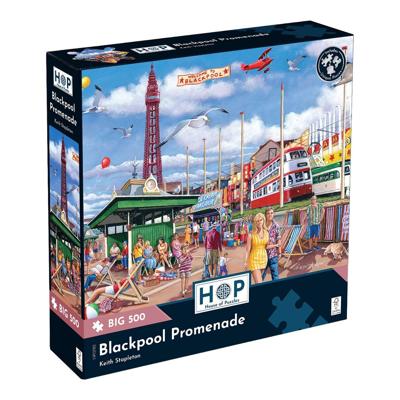 Blackpool Promenade Puzzel 500 XL Stukjes