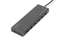 Digitus DA-70241-1 DA-70241-1 USB-hub 7 poorten USB-A USB 3.0 5 GBit/s Met aluminium behuizing Zwart - thumbnail