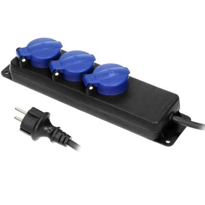 Orno SWD TCD zwart IP44 H05 3x1,5qmm 5m 3V met klep - 6871971 Orno SWD TCD zwart IP44 H05 3x1,5qmm 5m 3V met klep - 6871971