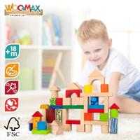 Boot met Bouwblokken Colorbaby (50 pcs) - thumbnail