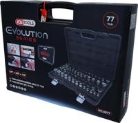KS Tools 911.0077 911.0077 Dopsleutelset 1/4, 3/8, 1/2 - thumbnail