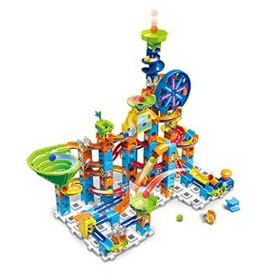 VTech marble rush ultimate set elektronisch xl100e knikkerbaan - 128 onderdelen - incl. 10 knikkers met licht- en geluidseffecten - speelgoed 3 tot 12 jaar
