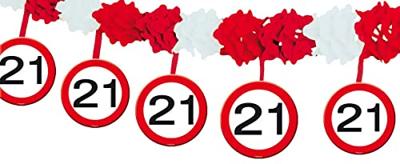 Slinger onderhanger verkeersbord 21