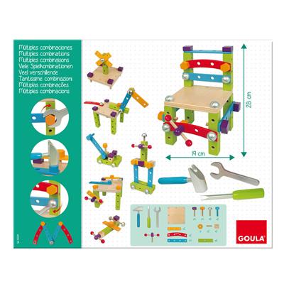 Bouwspel - GOULA - Multi-bouwset - Bouw 7 verschillende modellen