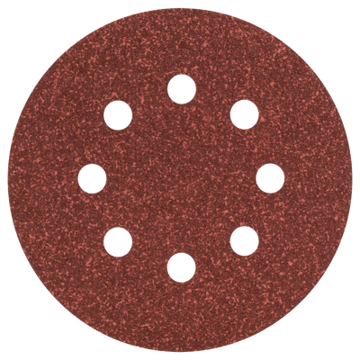 Bosch Accessoires schuurblad ø125mm | g60 | wp | 8 gaten | velc | 5 stuks - 2609256a23