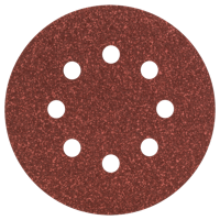 Bosch Accessoires schuurblad ø125mm | g60 | wp | 8 gaten | velc | 5 stuks - 2609256a23 - thumbnail