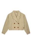 Like Flo zomer trenchcoat jas meisjes teens - zand - cropped - Akon - thumbnail