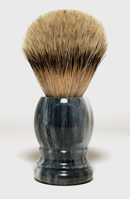 Hans Baier Scheerkwast silverspits marmer/grijs 1 Stuks