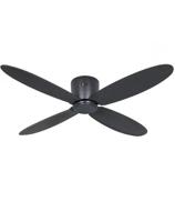 CasaFan ECO PLANO II 132 BG-BG WiFi Flügel lack basaltgrau Plafondventilator 28 W (Ø x h) 132 cm x 160 mm Basaltgrijs Met afstandsbediening, Timer, Met - thumbnail