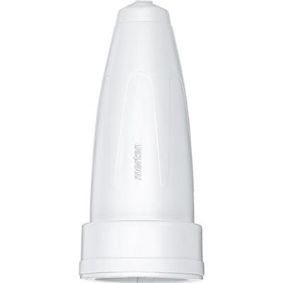 Contrastekker wit rubber 220v