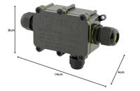 Boxexpert BXPJSGH686-3 Verdeeldoos (l x b x h) 35 x 138 x 110 mm 1 stuk(s) - thumbnail