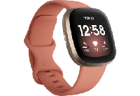 Fitbit Versa 3 van Google - Smartwatch voor dames/heren - met geïntegreerde GPS, 20 trainingsmodi, actieve zoneminuten en slaapanalyse - fitnesshorloge compatibel met Android / iOS - Oranje - thumbnail