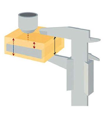 Sauter TNGOLD80 Laagdiktemeter 0.75 - 80 mm Sauter TNGOLD80 Laagdiktemeter 0.75 - 80 mm