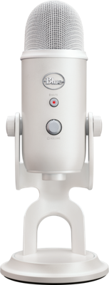 USB Microfoon - Blue Yeti Premium - voor opname, streaming, gaming, podcast op pc of Mac - White White Mist USB Microfoon - Blue Yeti Premium - voor opname, streaming, gaming, podcast op pc of Mac - White White Mist