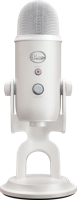 USB Microfoon - Blue Yeti Premium - voor opname, streaming, gaming, podcast op pc of Mac - White White Mist - thumbnail