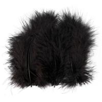 Creativ Company Dons zwart 5-12 cm, 15st. - thumbnail