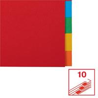 Esselte tabbladen Economy 10 tabs - thumbnail