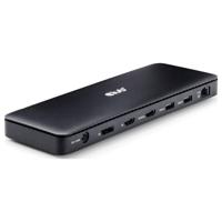 CLUB3D Thunderbolt 4 Certified 11-in-1 dockingstation voor mobiel apparaat Universeel Zwart - thumbnail