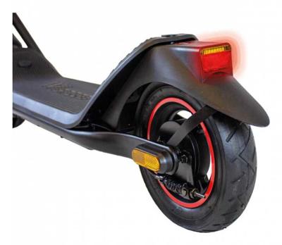 Wispeed C10-55 Max 15.6Ah 36V 10''' Elektrische Scooter Zwart 350W Nominaal - Rode Rand - thumbnail