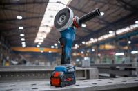 Bosch Professional GWX 18V-15 PSC Accu Haakse Slijper 125mm 18V Basic Body in L-Boxx - 06019H6G02 - thumbnail