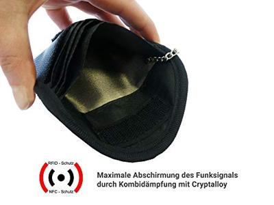 HP kaartenhoes "rfid" card case rfid 5 faecher