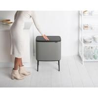 Brabantia Bo touch bin 60 liter white - thumbnail