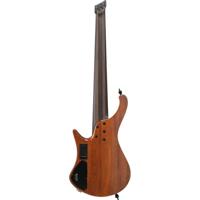 Ibanez EHB1506MS Bass Workshop Antique Brown Stained Low Gloss 6-snarige headless basgitaar met gigbag - thumbnail