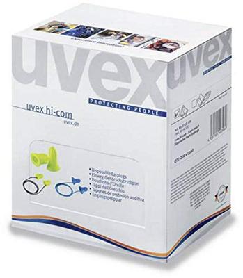 uvex 2112095 hi-com Mini Oordoppen 24 dB Eenmalig gebruik 100 paar