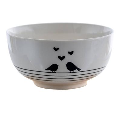 Clayre & Eef Kom vogels Ø14x7cm 500ml