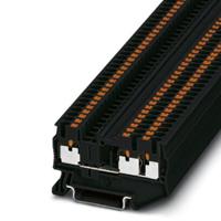 Phoenix Contact 3211252 Doorgangsklem 5.2 mm Spanveer Zwart 50 stuk(s) - thumbnail